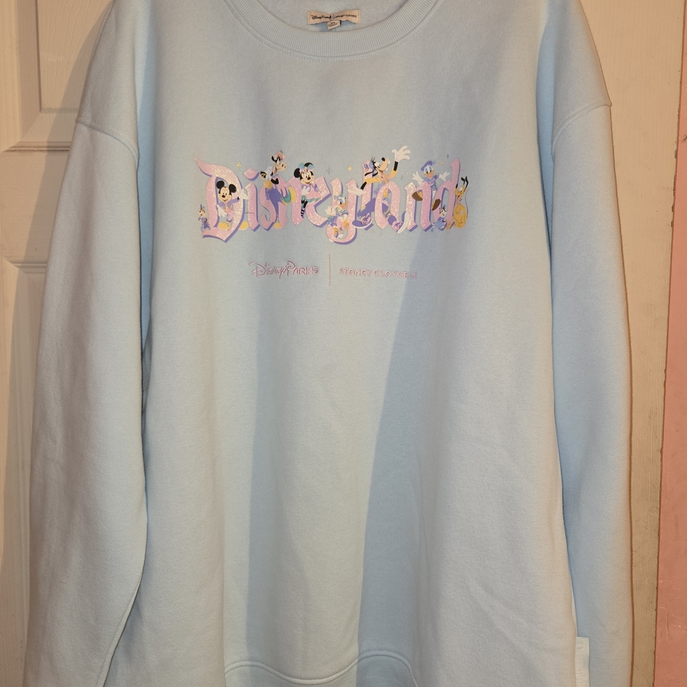 Stoney Clover Lane Light Blue Women's Crew Neck Sweater